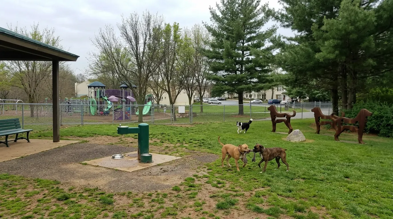 Dog Exercise Area at Green Park